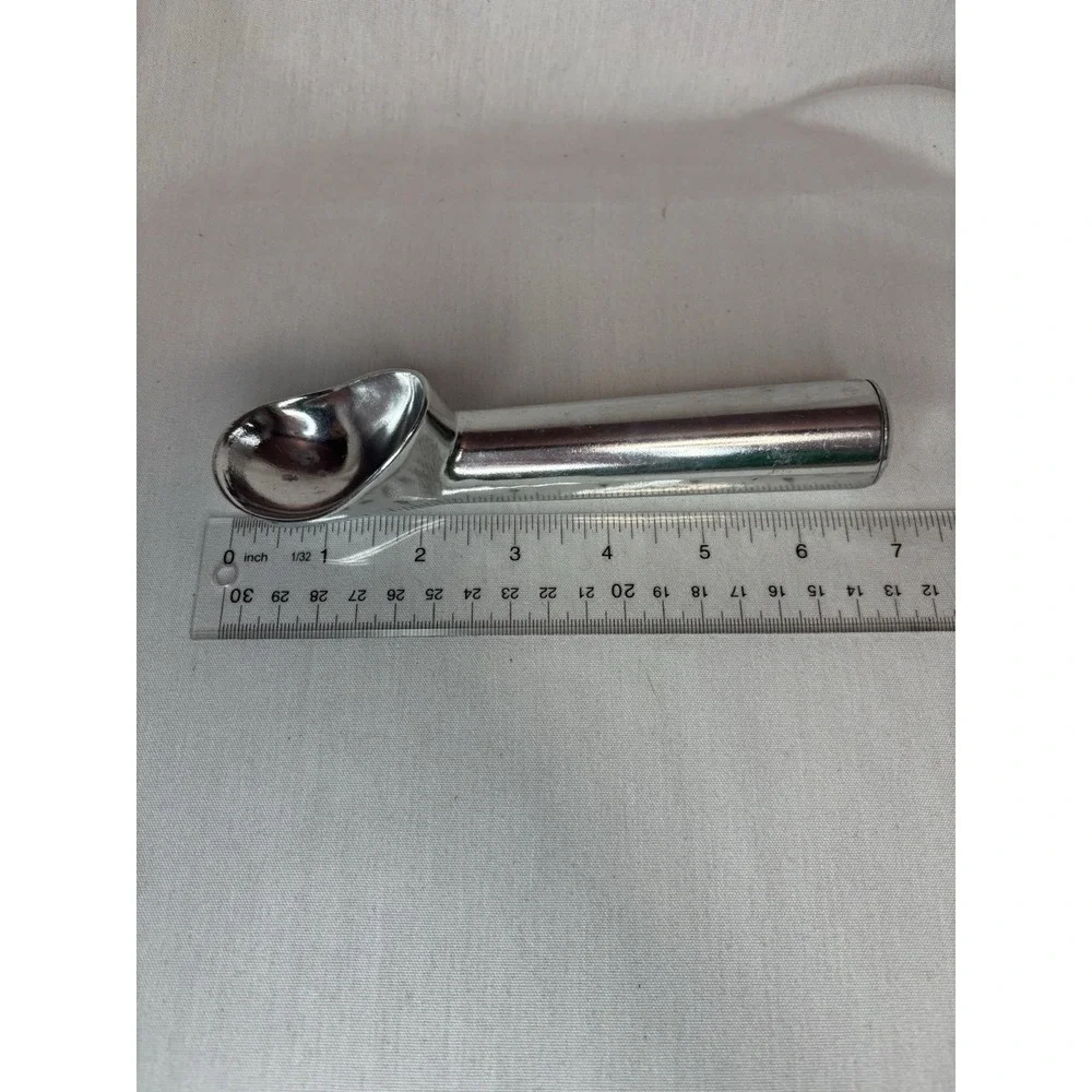 VTG Norpro Silver Aluminum Ice Cream Scoop With Handle 7inches